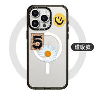御閱CASE聯(lián)名權志龍韓國GD花適用蘋(píng)果17promax手機殼iphone15鏡面保護套16pro磁吸MagSafe亞克力14/13 CASECS17141權志龍5小雛菊 iPhone17