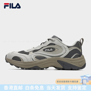 斐樂（FILA）黃景宇同款飛拉四川鞋覆古跑鞋男鞋2025秋季新款通勤運(yùn)動(dòng)鞋 木炭灰_樸灰-MC 40