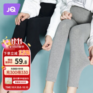 婧麒（JOYNCLEON）孕婦褲春秋季打底褲外穿運動瑜伽安全休閑褲子 深灰XXL Jyk130631