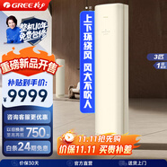 格力（GREE）空調(diào)柜機(jī)家用 全能王3匹 新一級(jí)能效 立式變頻冷暖節(jié)能省電 官方正品家電國家補(bǔ)貼 冷靜王+升級(jí)款 3匹 一級(jí)能效 全能王-新品