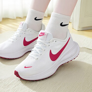 耐克（NIKE）女鞋跑鞋 25秋季新款運動(dòng)鞋輕便透氣網(wǎng)面鞋健身訓練休閑跑步鞋女 【搶先發(fā)售】革命者8-荔枝紅/曬圖退10 37.5 （內長(cháng)235mm）