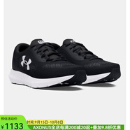 安德瑪（Under Armour）跑步鞋Rogue 4男鞋運(yùn)動(dòng)休閑鞋鍛煉輕便透氣減震耐磨舒適戶(hù)外室內(nèi) Black / White【黑色】 10 =44
