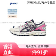 亞瑟士（asics）ASICS跑步鞋女鞋透氣運動鞋越野抓地耐磨跑鞋 GEL-KAHANA 8 白色/藍色 37.5