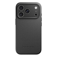 NATIVE UNION 蘋(píng)果17皮質(zhì)手機殼適用iPhone17/16ProMax皮革保護套防摔超薄全包硬殼MagSafe磁吸款防彎帶掛繩 宇宙黑 iPhone 17 Pro Max