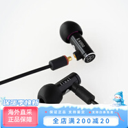 FINAL入耳式耳機hifi重低音適用華為有線(xiàn)人聲動(dòng)圈耳麥 E4000黑色無(wú)麥