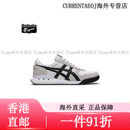 Onitsuka Tiger鬼塚虎男女鞋舒適厚底休閑鞋ULTIMATE 81 EX 復(fù)古跑鞋 1183B510 白色/黑色 36