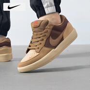 耐克（NIKE）男鞋子男 25秋季新款透氣耐磨運動(dòng)鞋帆布小白鞋減震滑板鞋休閑鞋 【新品主推】201-巴洛克棕/曬圖退10 41 （內長(cháng)260mm）