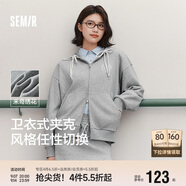 森馬迪士尼米奇家族合作外套女連帽寬松2025春季繡花夾克109125108001