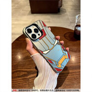 磊勝酷適用蘋果17手機殼潮牌鋼鐵俠iphone16ProMax新款15plus個性14套13創(chuàng)意XSMAX動漫11/E/XR軟硅膠8p防 灰黑色-鋼鐵俠【彩銀L4300】 iPhone 6