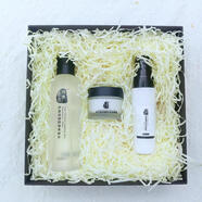 御微肌坊蘆薈爽膚水保濕沁潤肌膚舒緩抗皺水乳面霜護膚品套裝 抗皺乳0ml+爽膚水250ml+保濕面霜50g