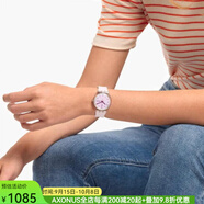 斯沃琪瑞士手表34mm泡泡糖粉色外觀可愛學(xué)生表送生日節(jié)日禮物女表GE714 White 34mm