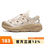 361°女鞋溯溪鞋2025夏季新款網(wǎng)面鏤空透氣防滑戶(hù)外徒步涉水鞋 蓮子白/杏茶色 37