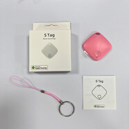 小米鍋巴2025新款findmy查找airtag適用于iOS手機防丟器藍牙寵物追蹤智能防丟定位器 粉色+彩盒+說(shuō)明書(shū)+帶環(huán)編織掛繩(Stag定位)