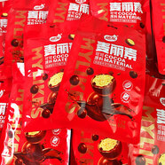 曼妃麥麗素巧克力兒童懷舊小吃糖果辦公室休閑解饞美味零食夾心巧克力 麥麗素80g*1袋（約40顆）