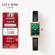 LOLA ROSE羅拉玫瑰小綠表女士手表女士節(jié)日禮物
