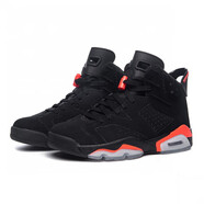 CLENIKEED莆田純原Air 喬4 AJ4 low熱熔巖6休閑運動(dòng)鞋aj13白水泥籃球鞋 高品質(zhì)AJ6全黑紅 36 高品質(zhì)