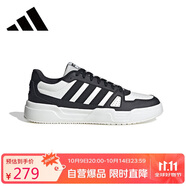 阿迪達(dá)斯 （adidas）休閑運(yùn)動(dòng)板鞋百搭情侶款潮流韓版透氣男鞋子 UK9碼43