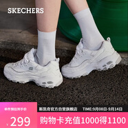 斯凱奇（Skechers）女鞋秋季厚底老爹鞋百搭熊貓鞋軟底舒適外穿休閑運(yùn)動(dòng)鞋11959