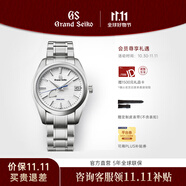 冠藍(lán)獅（Grand Seiko）信州雪系列g(shù)s日本原裝信州白雪花新年禮物男女情侶手表鈦金屬 男雪花SBGA211G