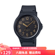卡西歐（CASIO） 男女手表 學(xué)生運動簡約石英中性小黑表 百搭休閑時尚小表盤 MW-240-1B2 43mm表盤