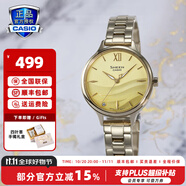 卡西歐（CASIO）手表女sheen系列藍(lán)寶石鏡面商務(wù)時(shí)尚百搭守護(hù)星女表送女友潮流表 SHE-4550G-9AUPR絢彩星系列