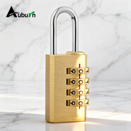 奧本 密碼銅掛鎖 拉桿箱包鎖宿舍健身房?jì)ξ锕耖T(mén)鎖 工具箱密碼鎖JH202