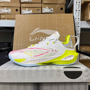 李寧（LI-NING）籃球鞋男鞋空襲10減震2025年秋季輕便撞色競(jìng)技運(yùn)動(dòng)鞋 ABAT089  .5 閃擊11 ABAU053-4 標(biāo)準(zhǔn)白 39