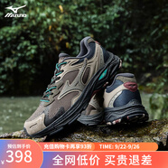 美津濃（MIZUNO）【RACER S】軟底輕便運動跑步鞋男女同款緩震透氣休閑慢跑鞋 【防潑水】06/青巒 42 (270mm)