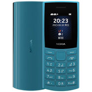 諾基亞NOKIA105迭代通 4G直板按鍵 經(jīng)典備用 學(xué)生 老人手機 新款2023通4G藍 官方標配(送殼)+充電底座