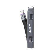 佳翼（JEYI）USB4全功能數據線(xiàn) 線(xiàn)ctoc雙頭TypeC公對公40G傳輸otg線(xiàn) 線(xiàn)雷電4扁短線(xiàn) 線(xiàn)適用iPhone15充電線(xiàn) 線(xiàn)固 F85-Cover｜20G數據線(xiàn)_線(xiàn)搭配專(zhuān)屬外殼_ 5cm