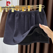 皮爾卡丹衛衣打底神器下擺遮小屁簾鯊魚(yú)打底褲內搭半身裙女遮臀裙罩秋冬季 深灰色 加厚 XL