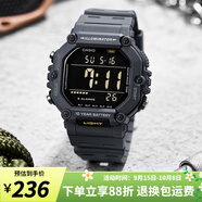 卡西歐手表 復古小方塊 運動(dòng)學(xué)生表 多功能持久電力防水男表 AE-1600H-8B新到