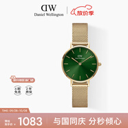 丹尼爾惠靈頓（DanielWellington）DW手表女簡(jiǎn)約時(shí)尚歐美表石英小綠表送女友生日禮物DW00100479
