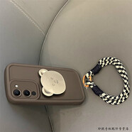 玲琉 適用vivos17pro手機殼16e/17t軟硅膠帶掛繩S15e全包保護x90防摔y78曲面屏vivos19創(chuàng  )意s30/20愛(ài)心 金屬小熊+掛繩 vivo S16