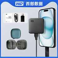 Western DigitalWD新元素SSD移動(dòng)固態(tài)硬盤(pán)1T/2T手機(jī)電腦通用高速儲(chǔ)存小巧 硬殼防震包 480GB