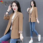 啄木鳥(niǎo)2025新款春秋季小西裝外套女休閑氣質(zhì)薄款小個(gè)子西服高檔女 卡其色 L 【105斤以?xún)取?
                                         title=