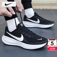 耐克（NIKE）男鞋跑步鞋 25秋季新款運(yùn)動鞋耐磨登山休閑鞋子男網(wǎng)面透氣慢跑鞋 【軟彈減震】革命者8-經(jīng)典黑白/曬圖退10 39 （內(nèi)長245mm）