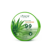 蘆薈膠蘆薈凝膠99補水保濕面霜女男面膜曬后修復300g 花月情HYQING蘆薈保濕潤顏凝膠300g