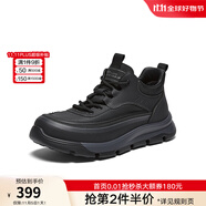 百思圖2025冬季新款商場同款時(shí)尚潮流運(yùn)動(dòng)男休閑鞋16950DM5 黑/灰絨里 42