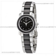 天梭（TISSOT）正品Tissot天梭手表女陶瓷表帶鑲鉆簡(jiǎn)約女腕表T0642102201100 T064.210.22.056.00 鑲鉆款