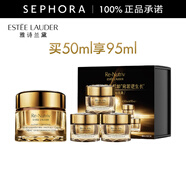 雅詩蘭黛（Estee Lauder）白金級(jí)蘊(yùn)能黑鉆光璨面霜 白金黑鉆面霜 買50ml享95ml禮盒裝