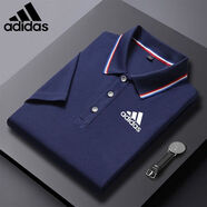ADIDAS TECHFIT阿迪達斯商務(wù)運動Polo衫男女夏季薄款透氣休閑舒適翻領(lǐng)速干百搭t 阿迪達斯商務(wù)休閑Polo衫-藏青 S 100 阿迪達斯 建議100-110斤