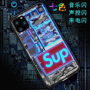 暴力熊iphone13手機殼12pro新款來電發(fā)光手機殼蘋果15/14pro適用 全字SUP 蘋果6S/6(4.7寸通用)