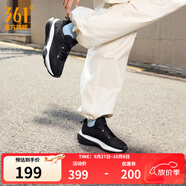 361°運動(dòng)鞋男鞋赤焰4秋季網(wǎng)面透氣跑鞋男輕便通勤減震專(zhuān)業(yè)跑步鞋 曜石黑/羽毛白密網(wǎng)【女】 37