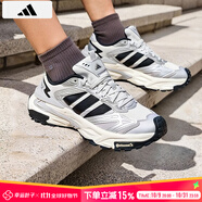阿迪達斯 （adidas）男鞋 2025秋季新款Bounce登山運動鞋低幫耐磨輕便透氣跑步鞋子男 XLG/機甲老爹鞋/時尚灰 42 260mm