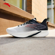 安踏（ANTA）云蹤丨運動(dòng)鞋男跑鞋秋冬緩震回彈跑步鞋男 紙莎白/素采灰/基礎黑-3 39