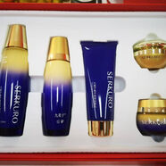 九美子魚(yú)子炫白新生套裝生肌緊致套盒禮盒抗皺補水保濕專(zhuān)柜正品 魚(yú)籽五件套禮盒