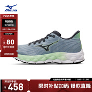 美津濃（MIZUNO）25年新款 運(yùn)動(dòng)鞋男女跑步鞋透氣緩震回彈慢跑鞋WAVE SKY 8