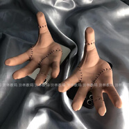 XMSJ搞怪惡搞抖音同款15pro適用iPhone14promax互手機(jī)殼16斷手17蘋果13plus炸裂1+13/12/11一加ace3pro 黑色tpu+星期三斷手 iPhone 5S
