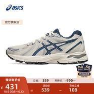 亞瑟士ASICS緩震跑鞋女鞋網(wǎng)面跑步鞋耐磨運(yùn)動(dòng)鞋 GEL-FLUX CN 淺灰色/藍(lán)色 37.5